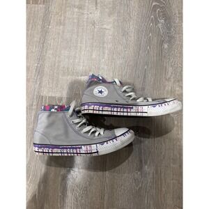 Converse Chuck Taylor All Star High Top Sneakers Gray Paint Splatter Women‎ US 5